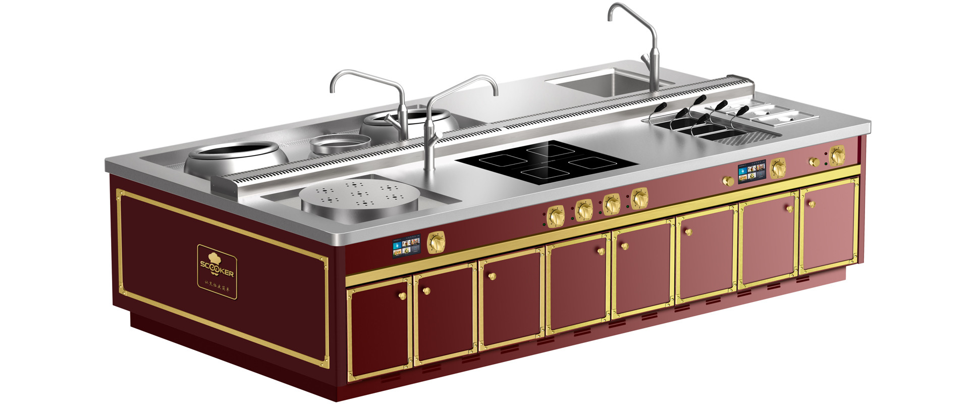 quality Integrated Island Cooker Series factory