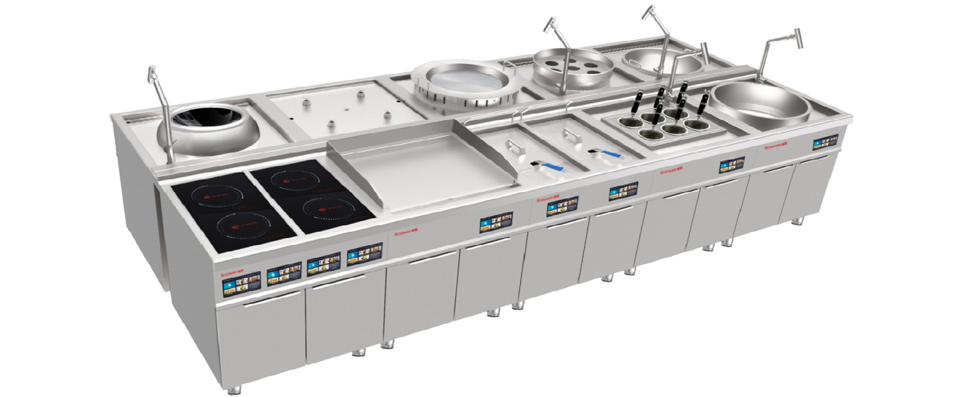 quality Integrated Island Cooker Series factory