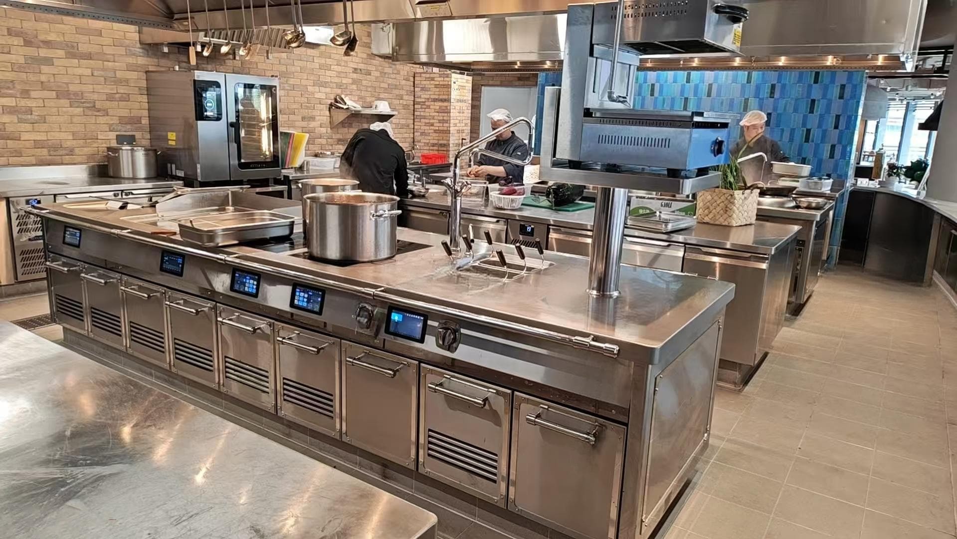 Quality Integrated Island Cooker Series factory