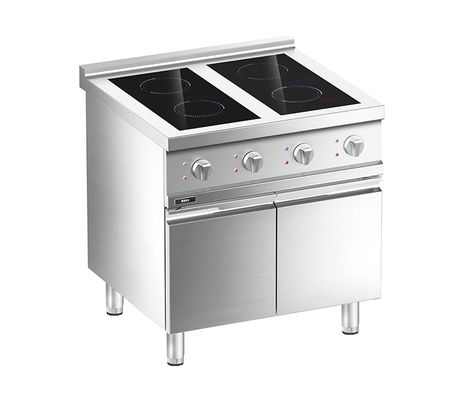 quality  Floor Western Induction Four-zone Cooking Range with Cabinet factory