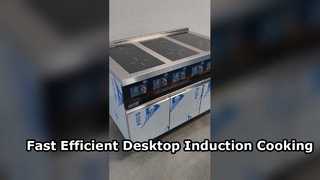 View Desktop Induction Four-zone Cooking Range Demo