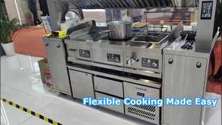 Integrated mobile dining cart